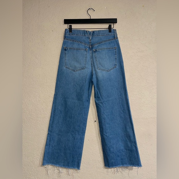 Veronica Beard | Taylor Cropped Wide-Leg Jean Size: 27 - Picture 3 of 6